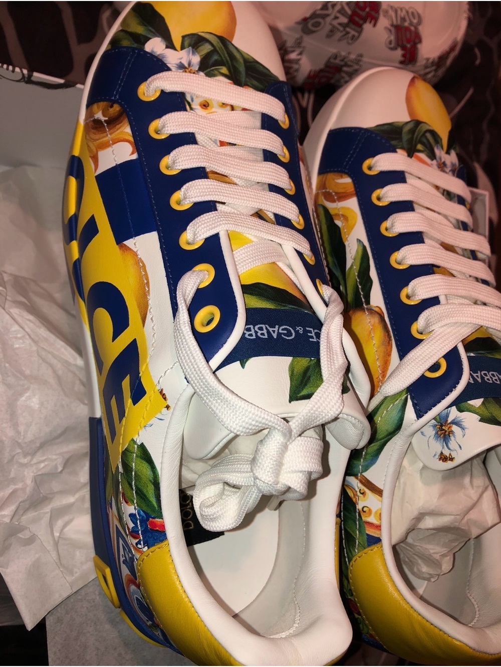 Dolce & Gabbana Limoni Sneakers - Picture 7 of 9